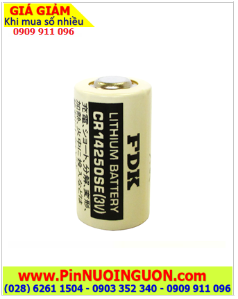 Pin FDK CR14250SE _Pin CR14250SE; Pin nuôi nguồn PLC FDK CR14250SE 1/2AA 850mAh chính hãng _Xuất xứ NHẬT 